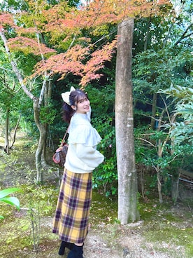 RUUさん（レディース・156cm）の秋コーディネート