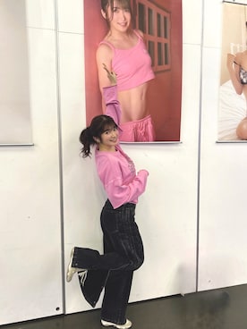 「Disney SERIES CREATED by MOUSSY（ディズニーシリーズクリエイテッドバイマウジー）のアイテム」を使った、RUUさん（レディース・156cm）の冬コーディネート