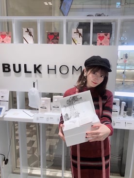 「Chapeau d' O（シャポードオー）のアイテム」を使った、RUUさん（レディース・156cm）の冬コーディネート