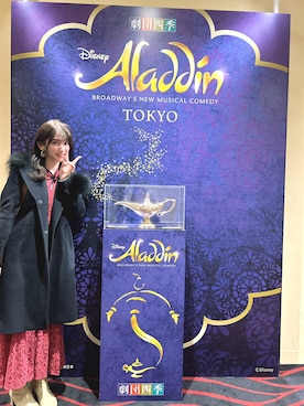 「LILY BROWN（リリーブラウン）のアイテム（ワンピース/ドレス）」を使った、RUUさん（レディース・156cm）の春コーディネート