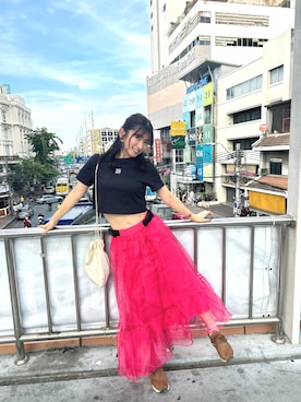 RUUさん（レディース・156cm）の冬コーディネート