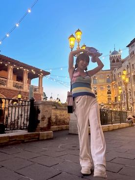 RUUさん（レディース・156cm）の夏コーディネート