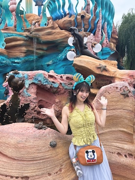 RUUさん（レディース・156cm）の夏コーディネート