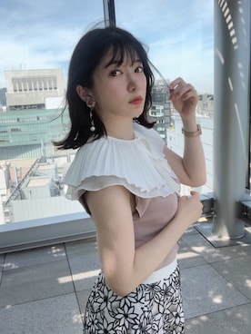 RUUさん（レディース・156cm）の夏コーディネート