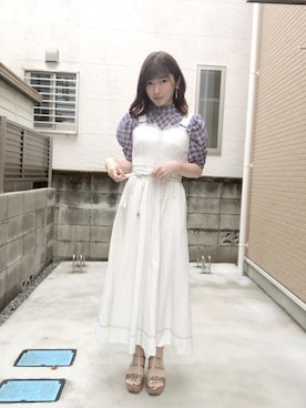 RUUさん(レディース・156cm)の夏コーディネート