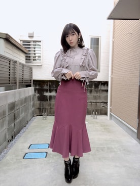 RUUさん（レディース・156cm）の冬コーディネート