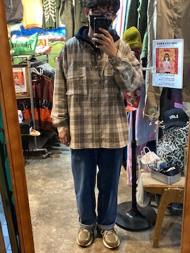 「DEMARCOLAB（デマルコラブ）のアイテム」を使った、FAさん（メンズ・170cm）の冬コーディネート