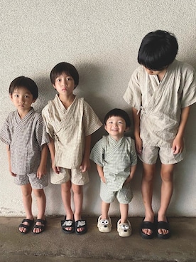 Maaamiさんの（BIRKENSTOCK kids | ビルケンシュトック　キッズ）を使ったコーディネート