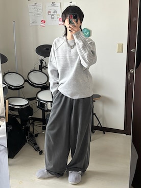 「Chikashitsu +（チカシツプラス）のアイテム」を使った、ひろきさん（メンズ・169cm）の冬コーディネート