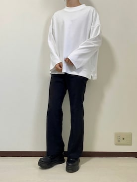 「Heather（ヘザー）のアイテム」を使った、ひろきさん（メンズ・168cm）の秋コーディネート
