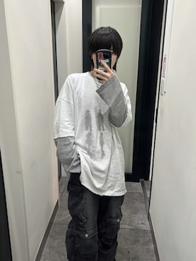 「Chikashitsu +（チカシツプラス）のアイテム」を使った、ひろきさん（メンズ・168cm）の冬コーディネート