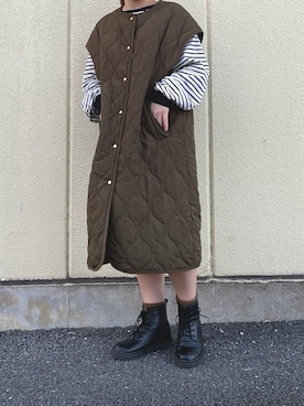 ゆき🐥さん（レディース・152cm）の冬コーディネート