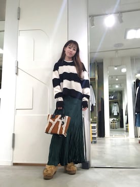 「京都ポルタ」｜우타너 (うたの)さん（レディース・161cm）の秋コーディネート
