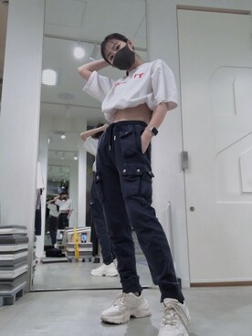 우타너 (うたの)さん（レディース・161cm）の夏コーディネート