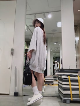 「京都ポルタ」｜「アイテム（ワンピース/ドレス）」を使った、우타너 (うたの)さん（レディース・161cm）の夏コーディネート
