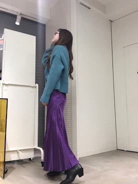 「京都ポルタ」｜우타너 (うたの)さん（レディース・161cm）の秋コーディネート