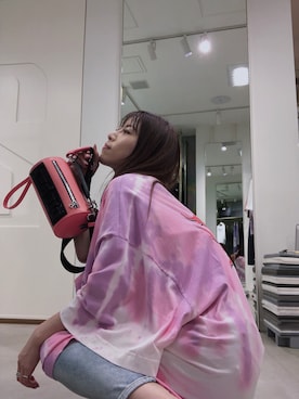 「京都ポルタ」｜「アイテム（ワンピース/ドレス）」を使った、우타너 (うたの)さん（レディース・161cm）の夏コーディネート