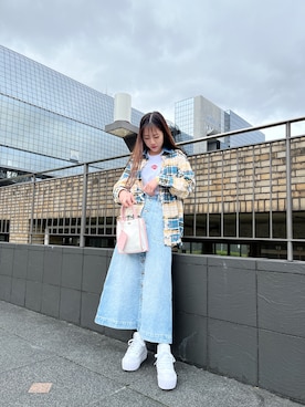 「DIESEL京都ポルタ」｜우타너 (うたの)さん（レディース・161cm）の春コーディネート