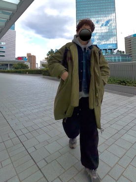 s.n.o.w.rmさん（メンズ・170cm）の冬コーディネート