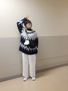 「SPRUCE（スプルース）のアイテム」を使った、むぅ。さん（レディース・158cm）の冬コーディネート