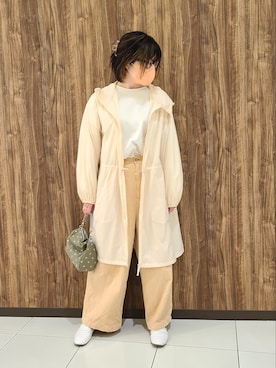 「LAZY SUSAN（レイジースーザン）のアイテム」を使った、むぅ。さん（レディース・158cm）の春コーディネート