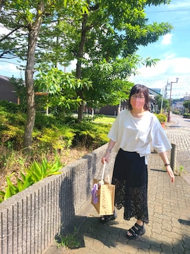 むぅ。さん（レディース・158cm）の夏コーディネート