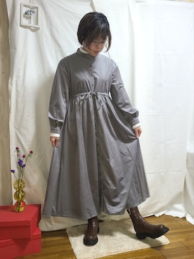 むぅ。さん（レディース・158cm）の冬コーディネート