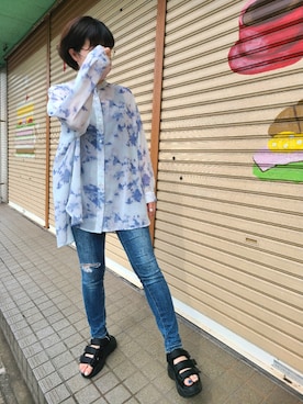 むぅ。さん（レディース・158cm）の夏コーディネート
