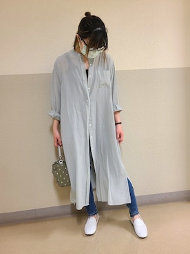 「LAZY SUSAN（レイジースーザン）のアイテム」を使った、むぅ。さん（レディース・158cm）の夏コーディネート
