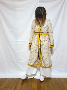「Diosfront（ディオスフロント）のアイテム（ワンピース/ドレス）」を使った、むぅ。さん（レディース・158cm）の春コーディネート