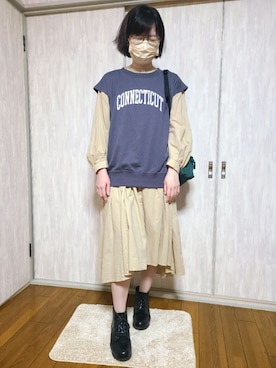 むぅ。さん（レディース・158cm）の秋コーディネート