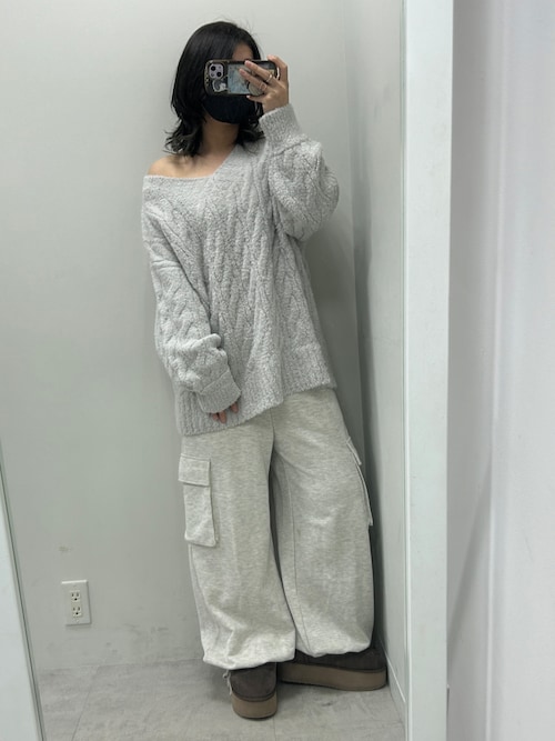 セール】スウェットカーゴパンツ（スウェットパンツ）｜one after