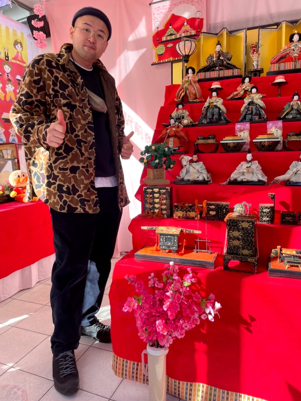 「高身長、191cm、肩幅広い、足のサイズ31cm、ガタイ良さげ、早く暖かくなってくれ」｜「HI-TECのアイテム（シューズ、ブラック系）」を使った、デカ丸さん（メンズ・191cm）の冬コーディネートの1枚目の写真