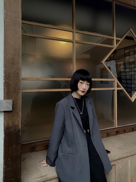 「oversize」｜Joanne さん（レディース・154cm）の春コーディネート