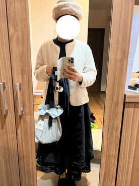「kazumiコラボ」｜「アイテム（モカシン/デッキシューズ）」を使った、ＮＹＦさん（レディース・168cm）の秋コーディネート