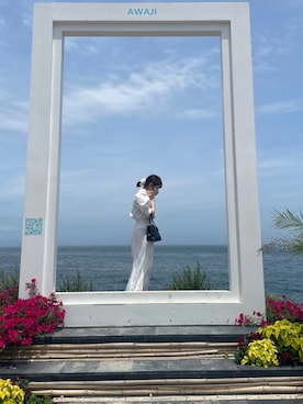 Saku🌷︎骨格ストレートさんのコーディネート