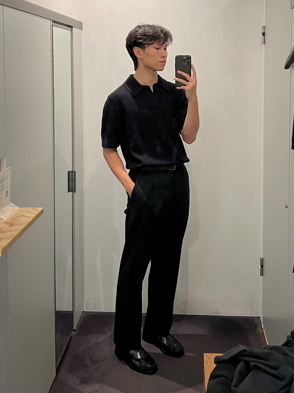 Acne Studiosのローファーを使ったメンズ人気ファッション