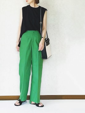 「RECTANGLE」｜ybtnさん（レディース・159cm）の夏コーディネート