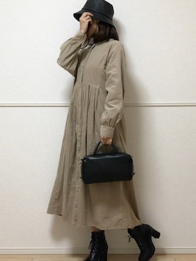 uniさん（レディース・161cm）の冬コーディネート