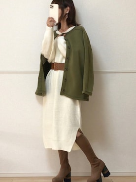 uniさん（レディース・161cm）の秋コーディネート