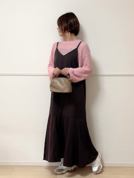 「AmbreNeige」｜uniさん（レディース・161cm）の秋コーディネート