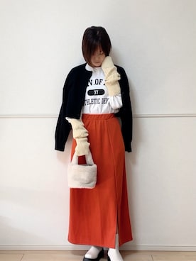 uniさん(レディース・161cm)の冬コーディネート