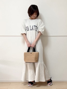 「babcode」｜uniさん（レディース・161cm）の春コーディネート