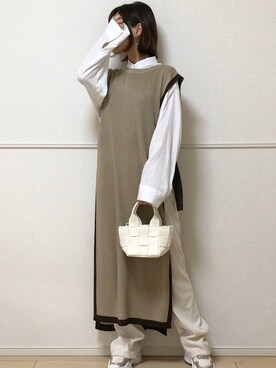 「babcode」｜uniさん（レディース・161cm）の冬コーディネート