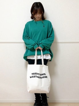 「UR Lab.（アーバンリサーチラボ）のアイテム」を使った、uniさん（レディース・161cm）の冬コーディネート