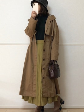 「byあしながおじさん」｜「アイテム（ジャケット/アウター）」を使った、uniさん（レディース・161cm）の秋コーディネート