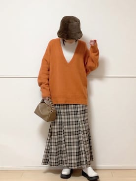 uniさん（レディース・161cm）の冬コーディネート