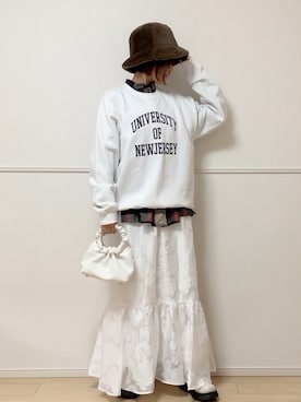 uniさん（レディース・161cm）の冬コーディネート