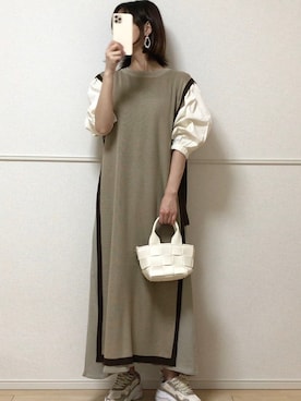 「babcode」｜uniさん（レディース・161cm）の春コーディネート