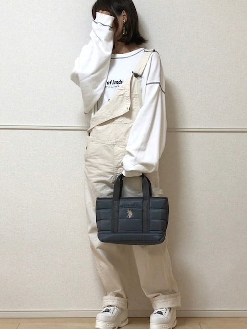 U.S. POLO ASSN キルティング トートバッグ